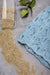 Yarn Vibes 100% Organic Irish Knitting Kit: Aileen Lace Leaf Cowl