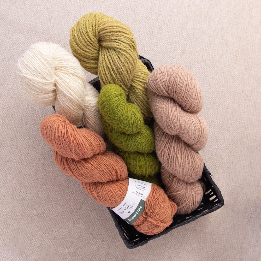 Yarn Vibes 100% Organic Irish Aran Wool