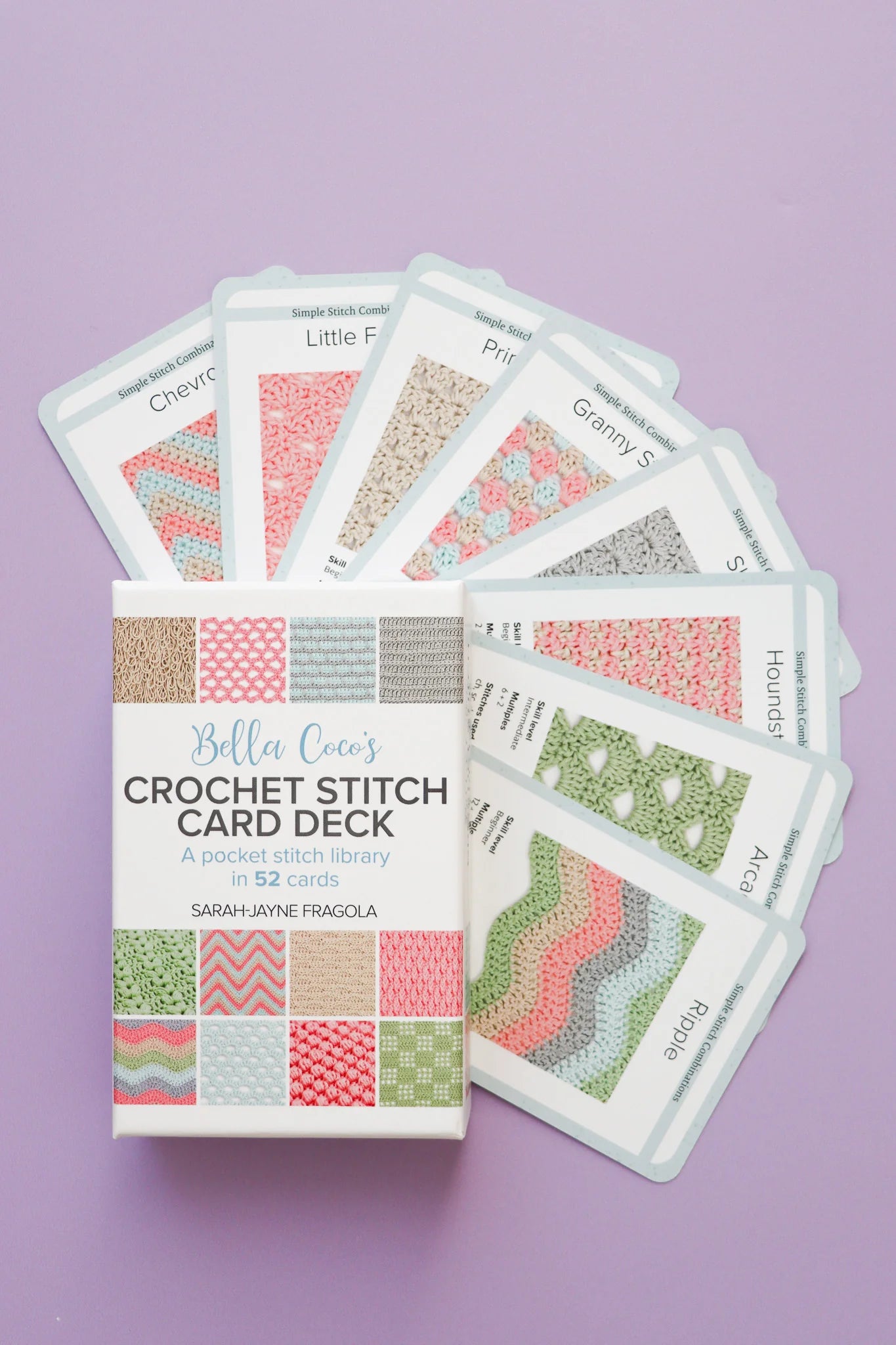 Bella Coco's Crochet Stitch Card Deck