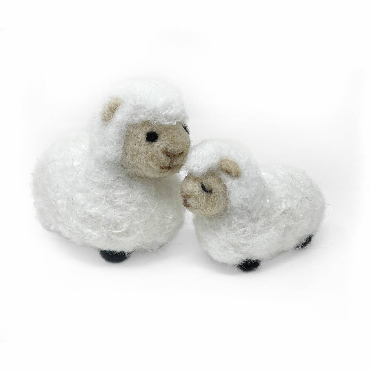The Crafty Kit Company - Sheep Family Needle Felting kit