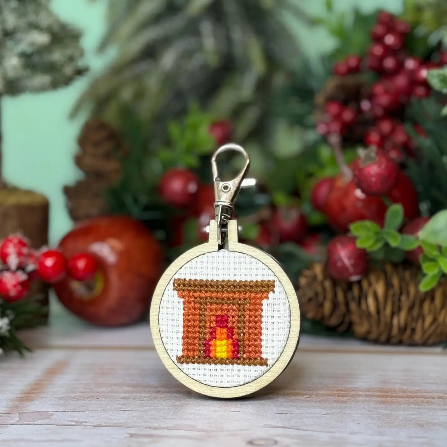 The Crafty Kit Company - Mini Matchbox Cross Stitch Kit - 'You're my Coal-Mate'