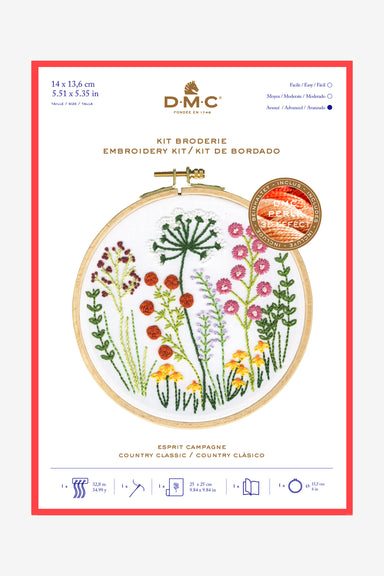 DMC Embroidery Kit - Rustic Countryside