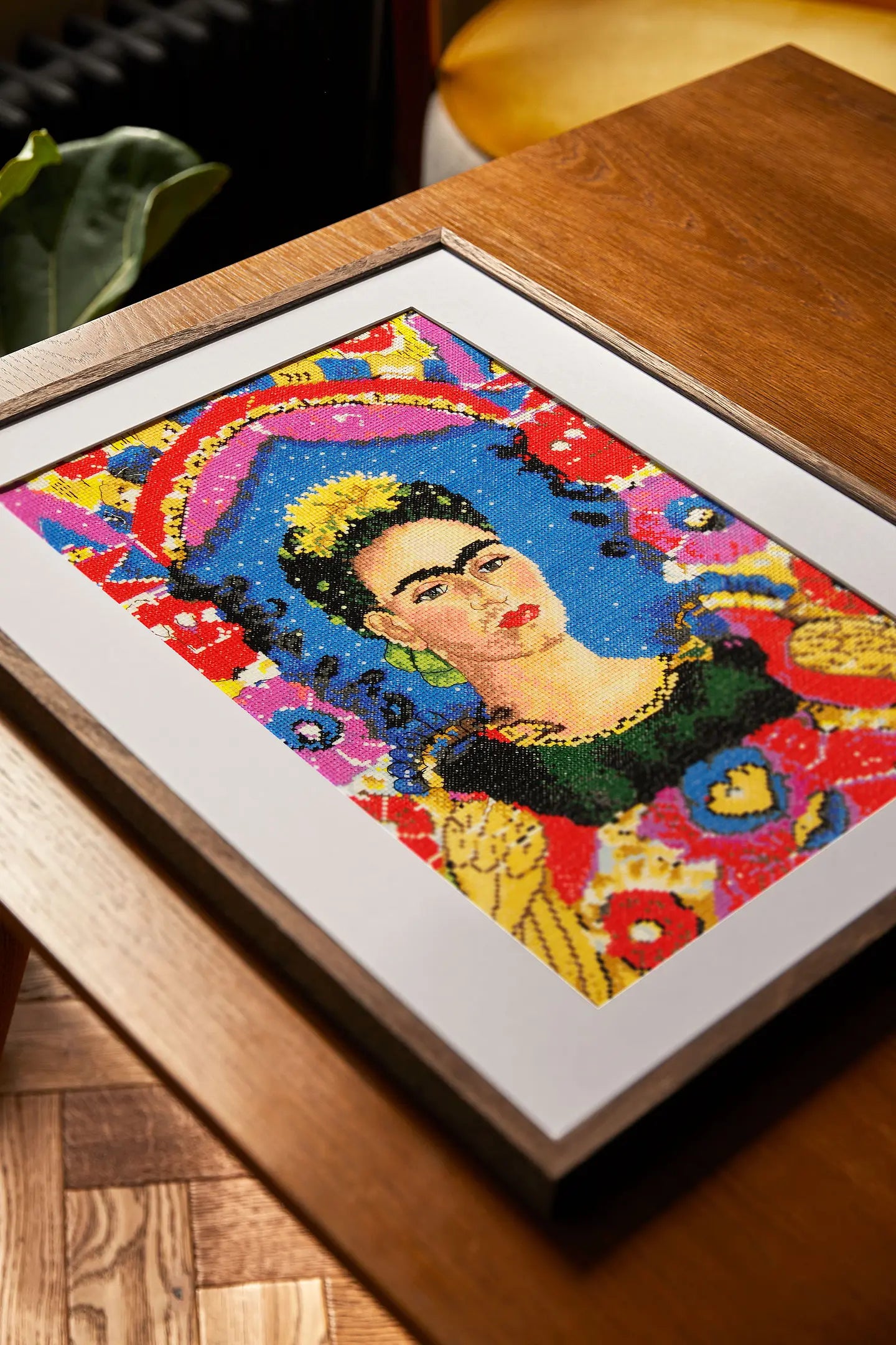 DMC 'The Frame' by Frida Kahlo, Advanced Cross Stitch Kit