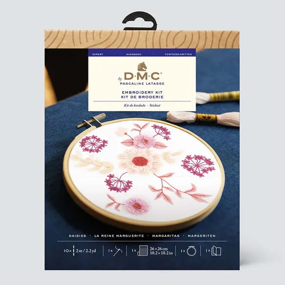 DMC Embroidery kit Daisies