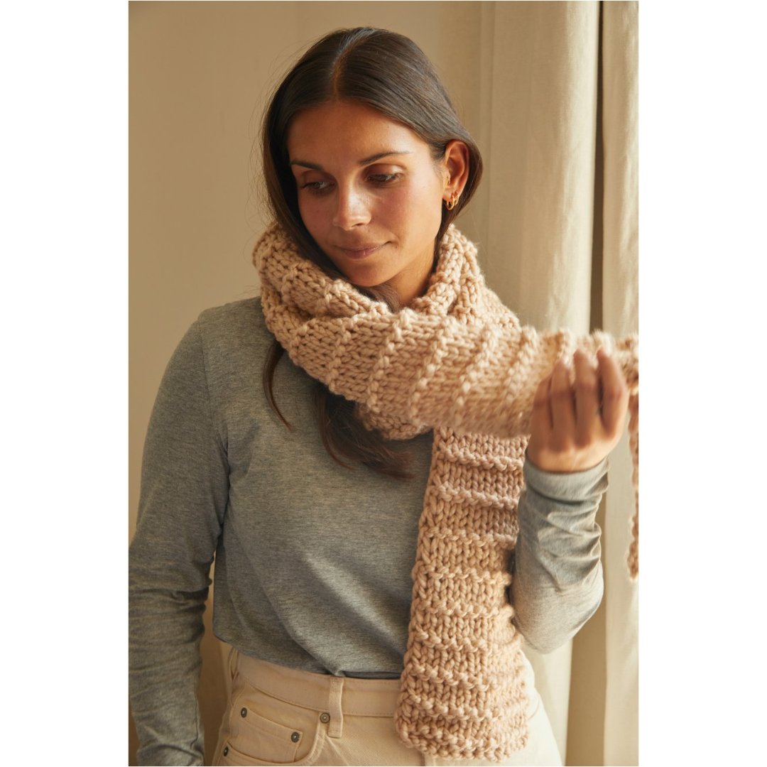 DMC "Mindful Making" - The Snuggle Scarf Knitting Kit