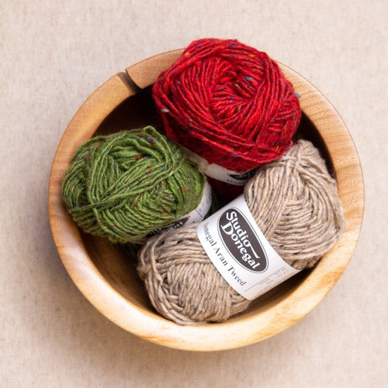 Studio Donegal Aran Tweed