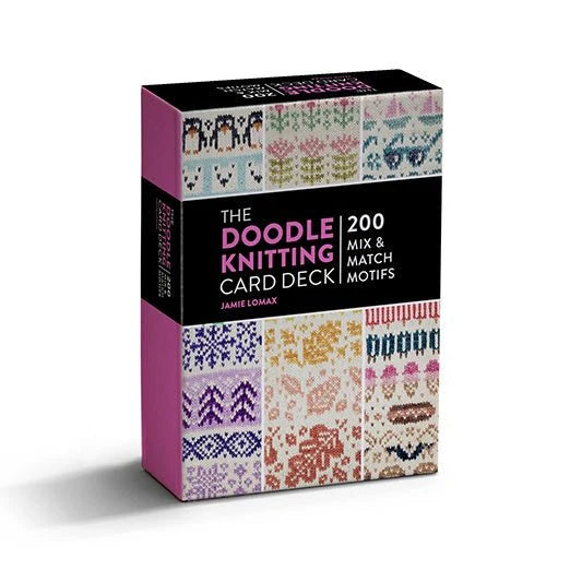 The Doodle Knitting Card Deck by Jamie Lomax