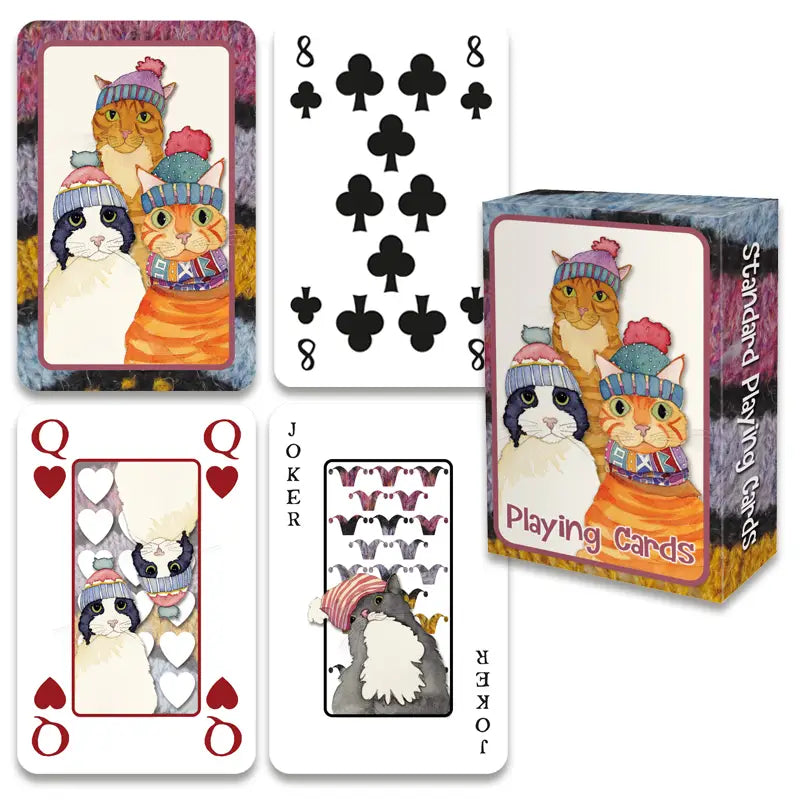 Emma Ball - Cats in Hats Playing Cards