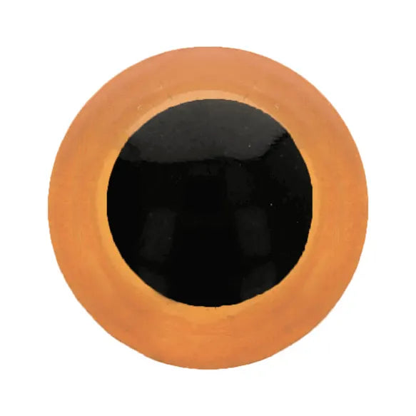 Animal Safety Eyes - Orange - 30mm