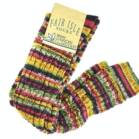 Grange Craft Fair Isle Socks - EU 42-46