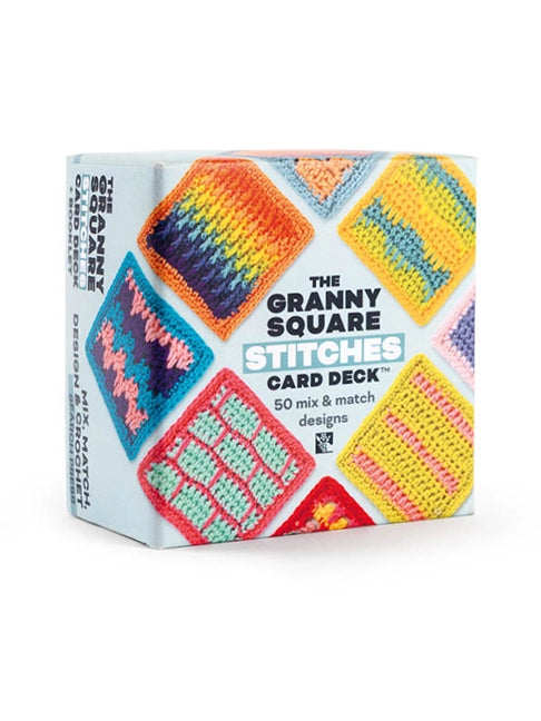 The Granny Square Stitches Card Deck - 50 Mix & Match Designs