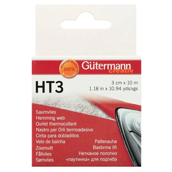 Gütermann HT3 hemming web 3cm - 10m