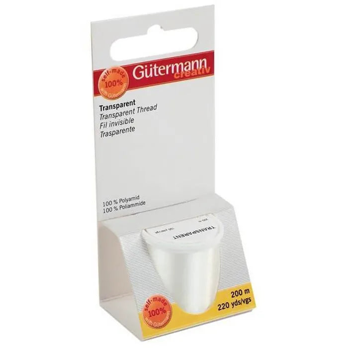 Gütermann Thread 1x200m transparent