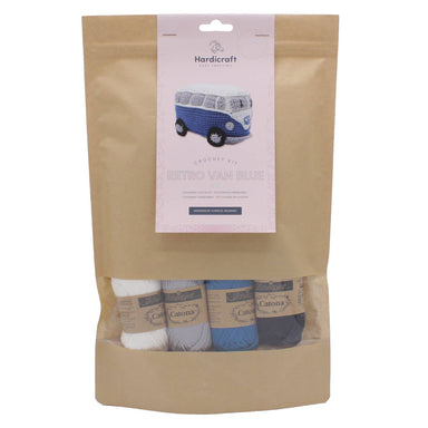 Hardicraft - DIY Crochet Kit - Retro Van Blue