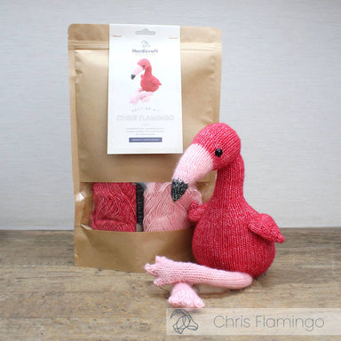 Hardicraft - DIY Crochet Kit - Chris Flamingo