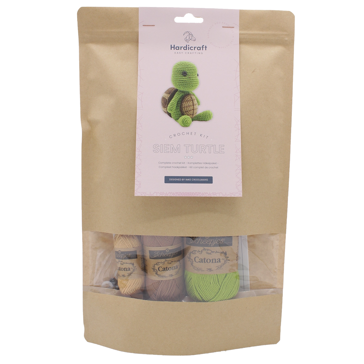 Hardicraft - DIY Crochet Kit - Siem Turtle