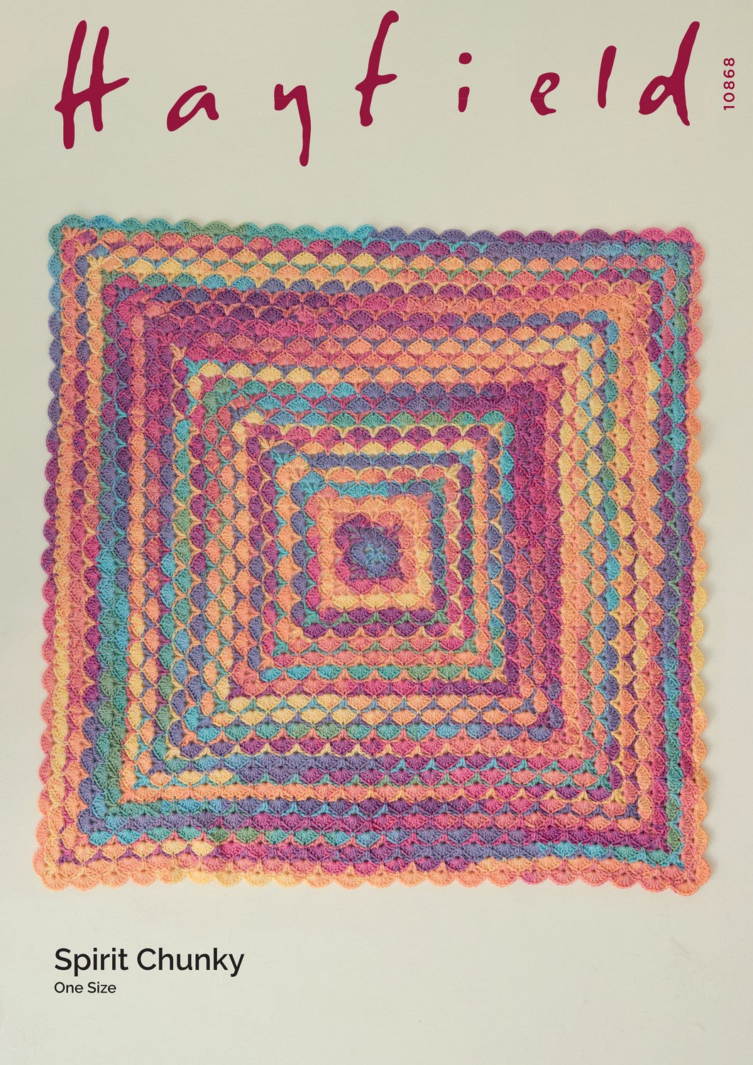 Hayfield Pattern 10868 Crochet Cloud Pattern in Spirit Chunky