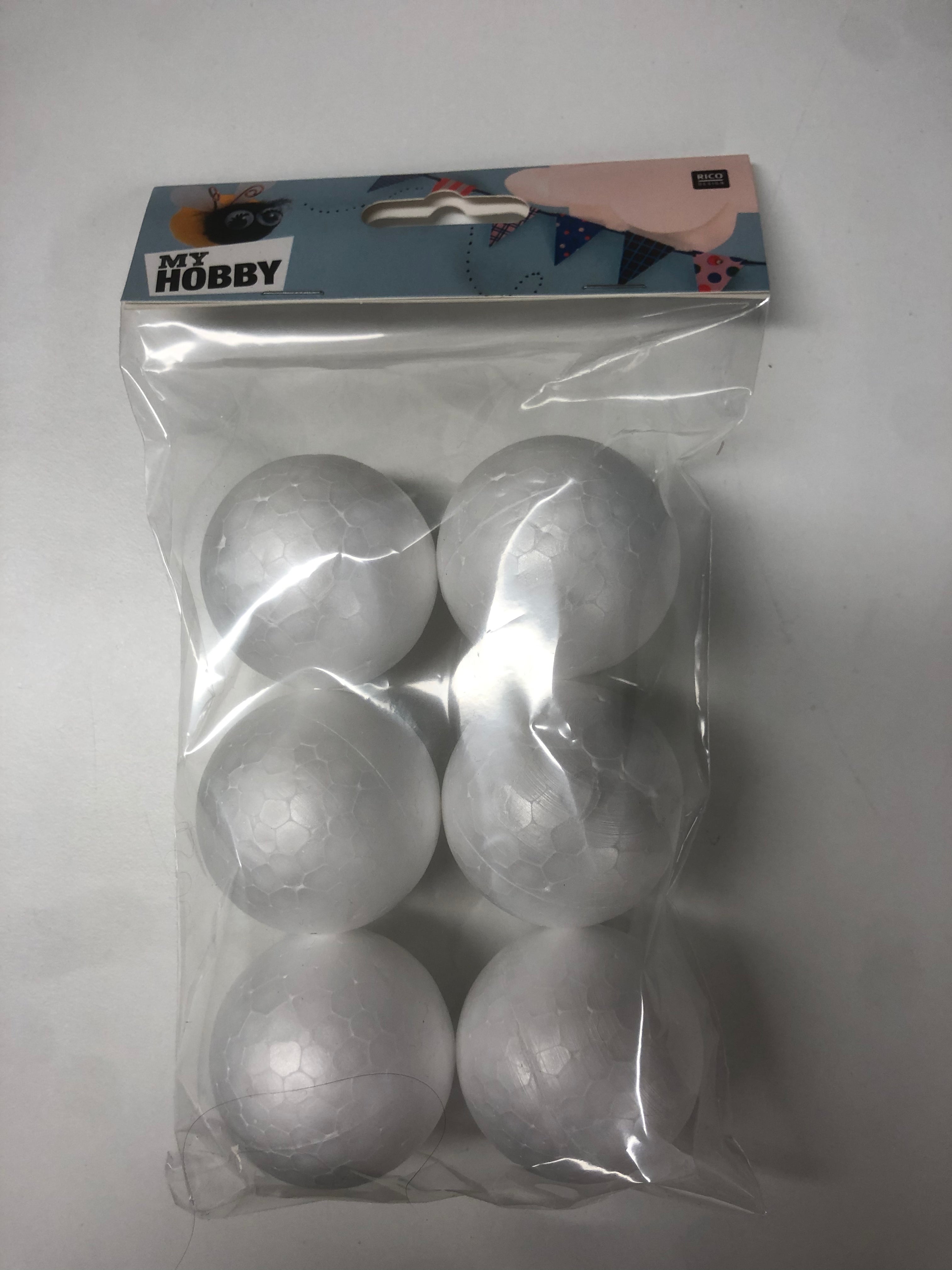 Rico Polystyrene Balls - 5cm Diameter
