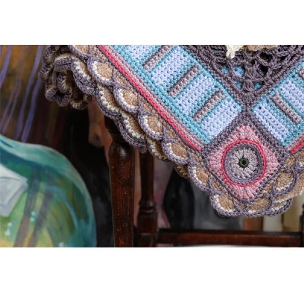 Jane Crowfoot - Bohemian Blooms Crochet Blanket Book