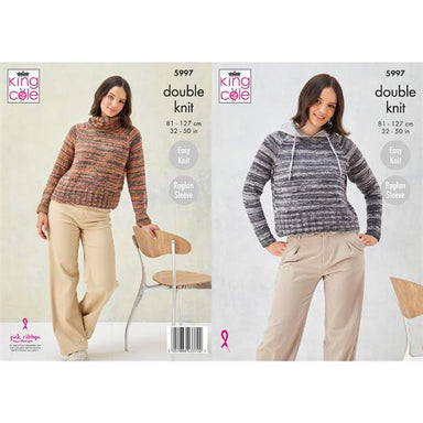 King Cole Pattern 5997 Sweaters in DK