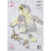 King Cole Pattern 6048 Jacket, Coat, Hat & Socks in Cosy Love Aran