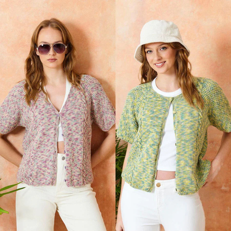 King Cole Pattern 6302 Cardigans in Cottonsoft Crystal