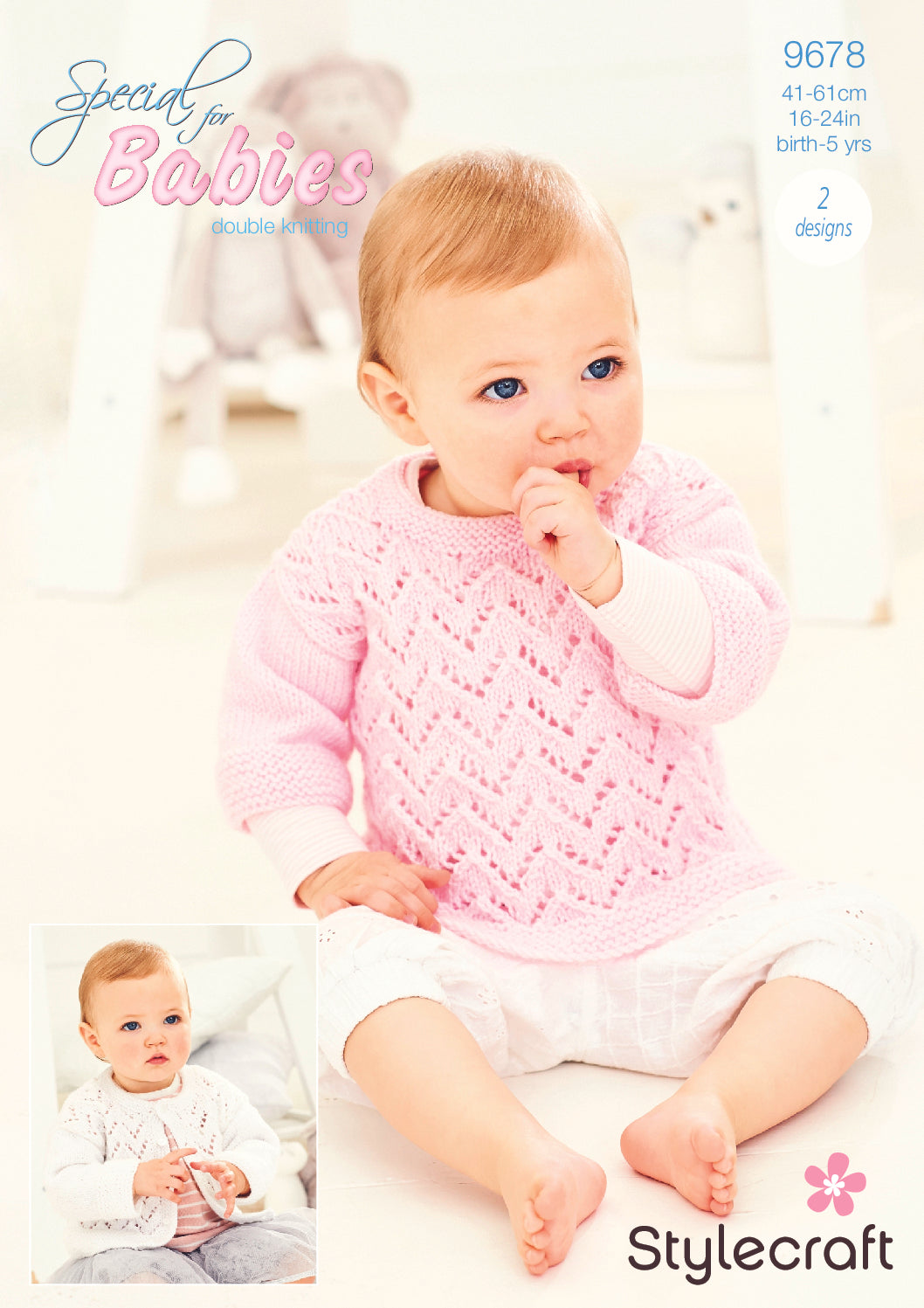 Stylecraft Pattern 9678 Jumper & Cardigan in DK
