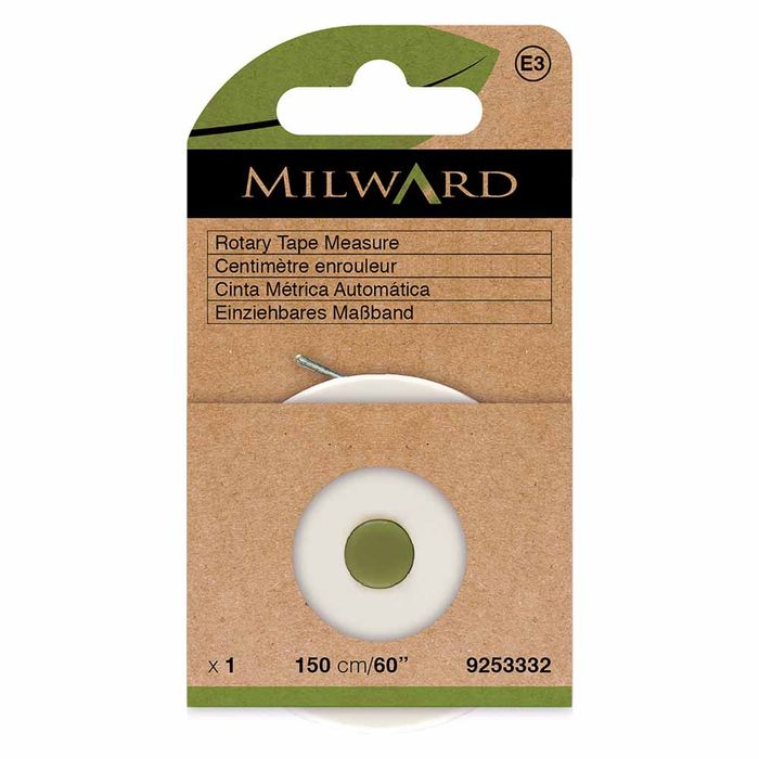 Milward Rotary Tape Measure - 150cm/60"