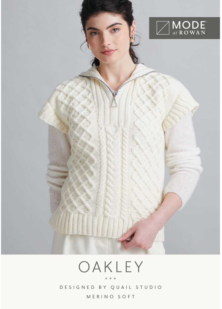 Mode at Rowan Pattern MIP82 Oakley Slipover in Merino Soft