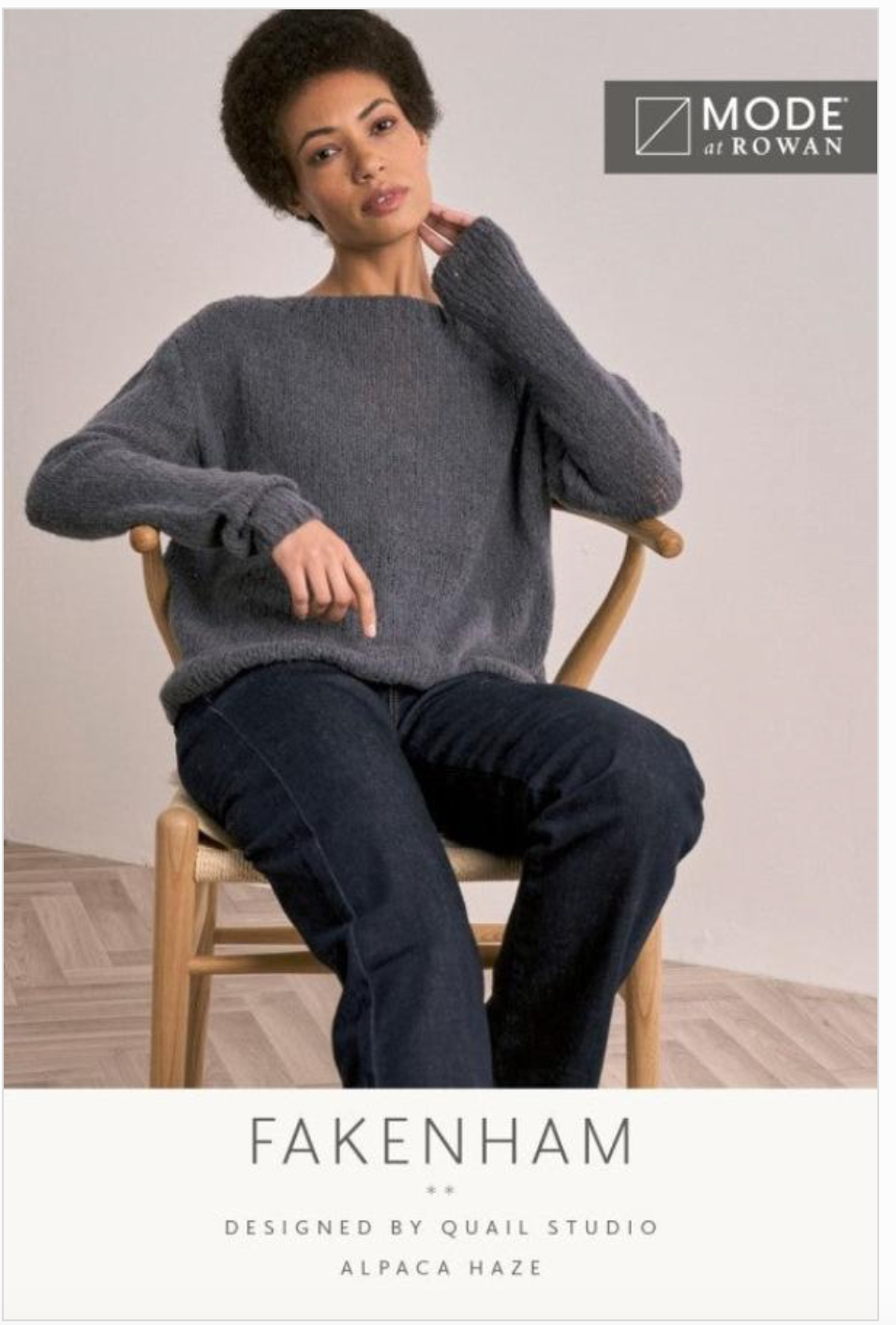 MODE at Rowan Alpaca Haze Pattern MIP11 - Fakenham Sweater