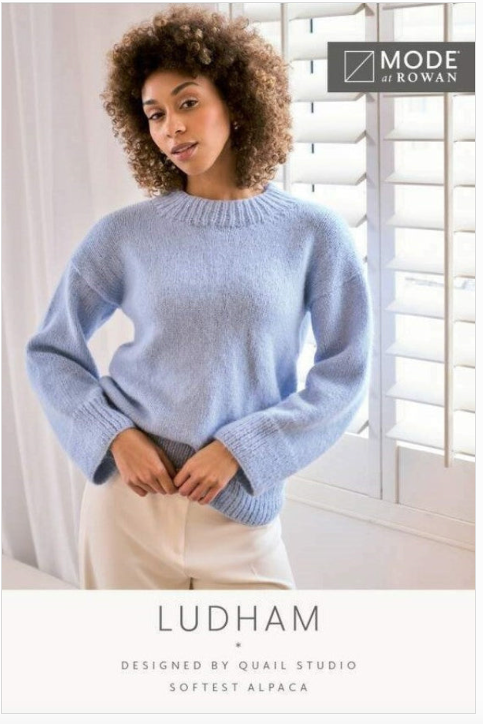 MODE at Rowan Softest Alpaca Pattern MIP33 - Ludham Sweater by Quail Studio