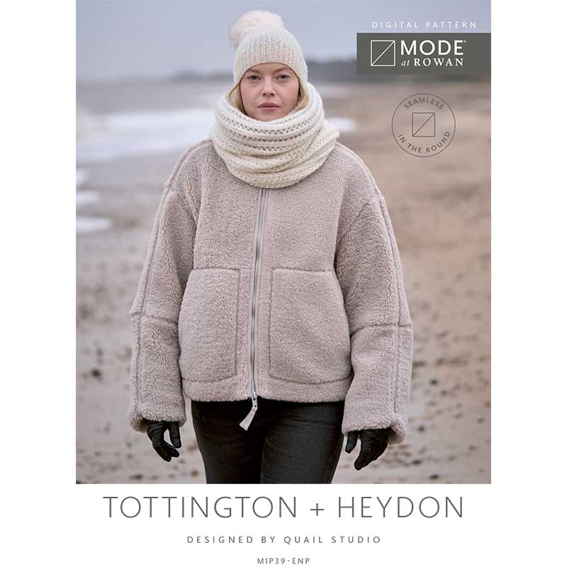 Mode at Rowan Softest Alpaca Pattern MIP39 Tottington & Heydon Snood and Hat by Quail Studio
