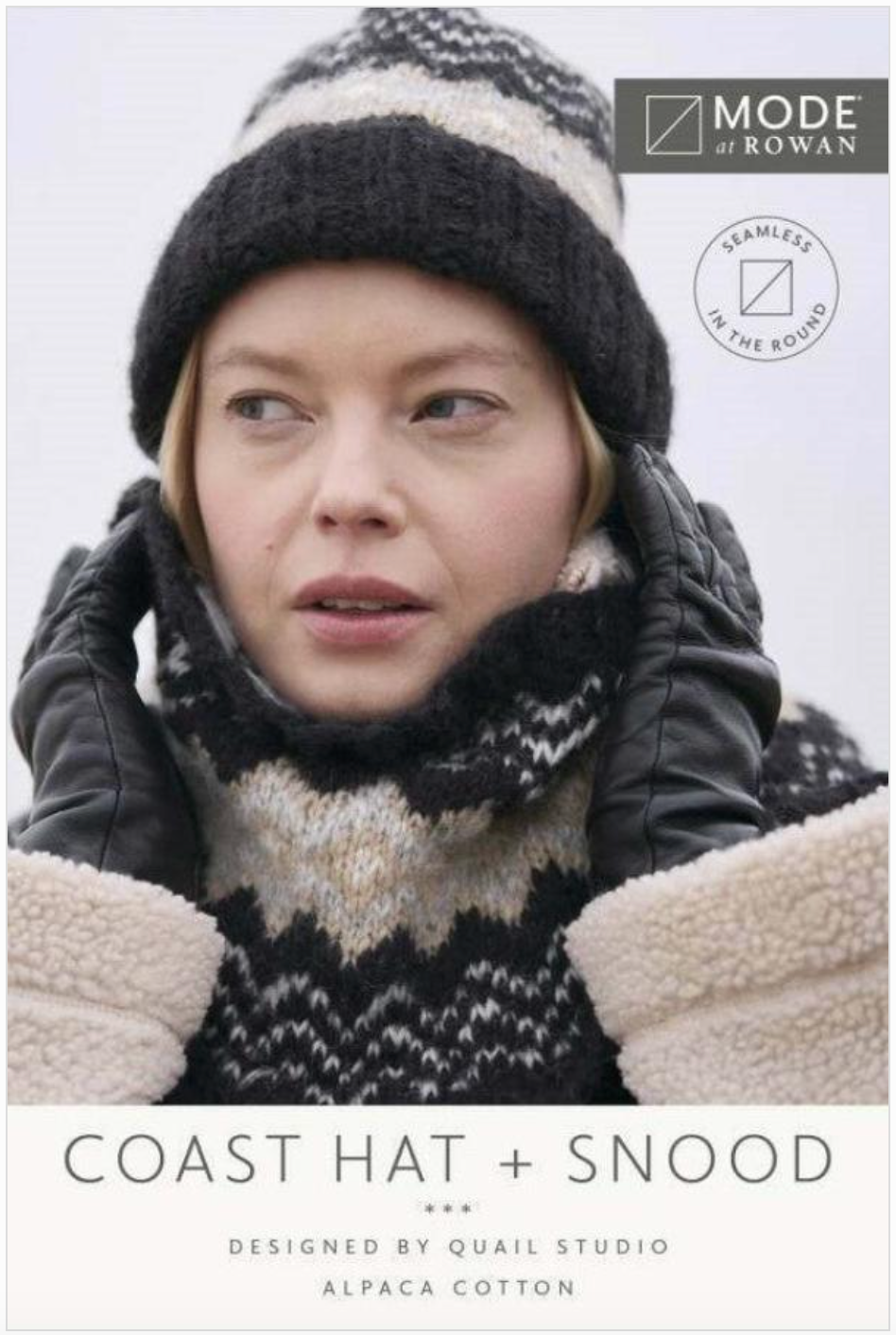 MODE at Rowan Alpaca Cotton Pattern MIP7 Coast Hat & Snood by Quail Studio