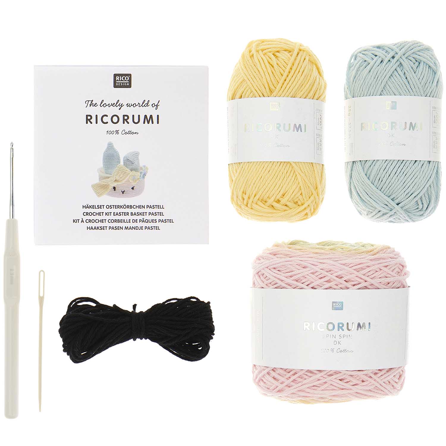 Rico Ricorumi Easter Basket - Pastel