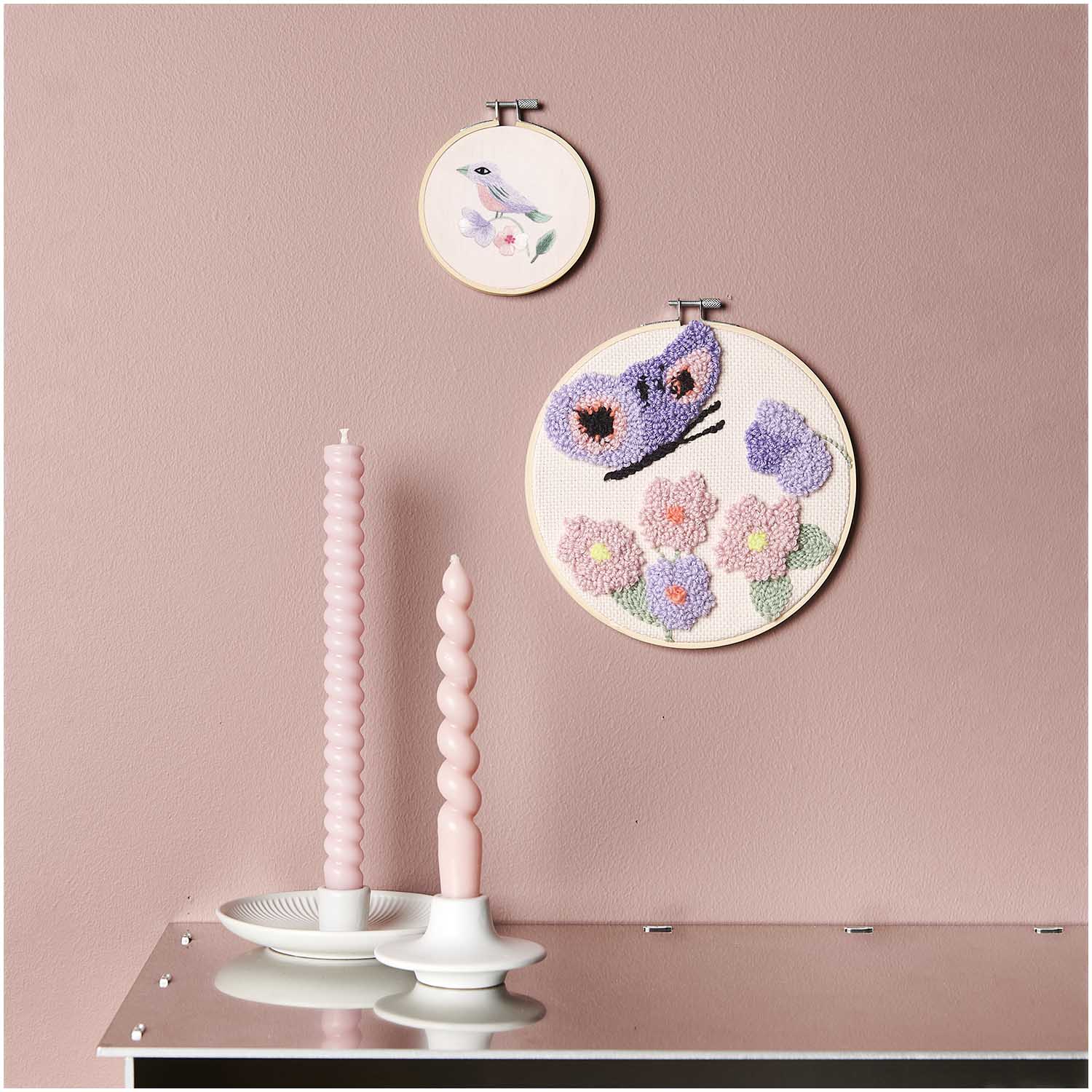 Rico Embroidery Kit, Traced, Bird