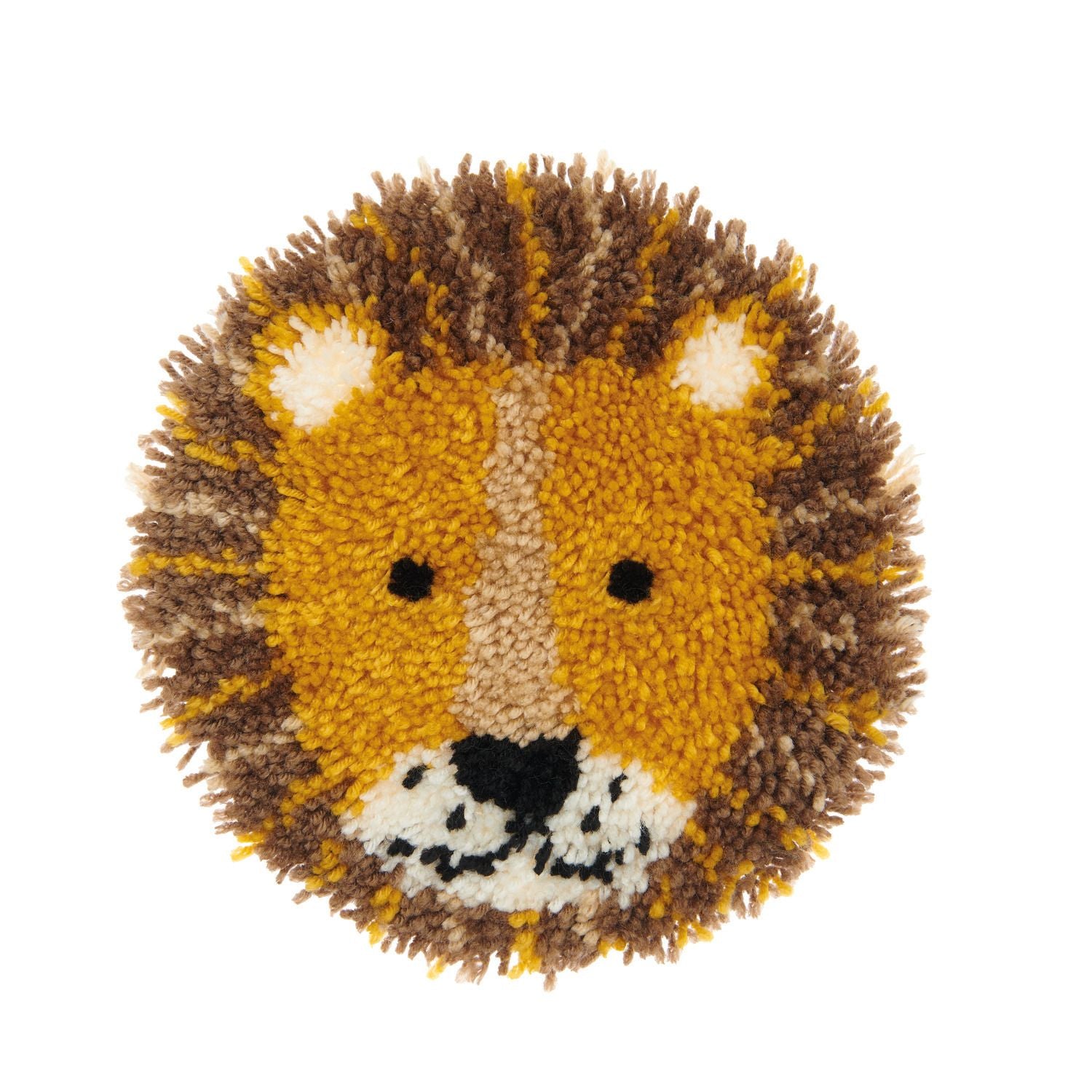 Rico Hooki Hooki Latch Hooking Kit, Wall Hanging 'Lion'