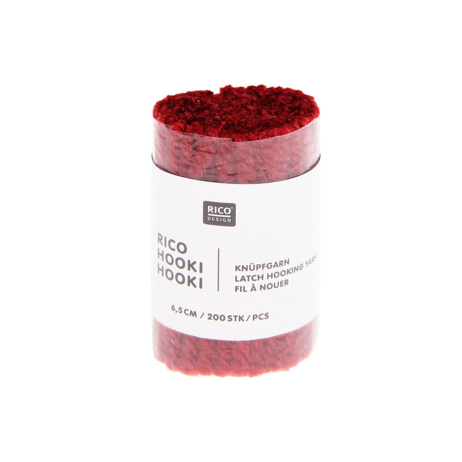 Rico Hooki Hooki - Latch Hooking Yarn - 6.5cm (Solid shades)