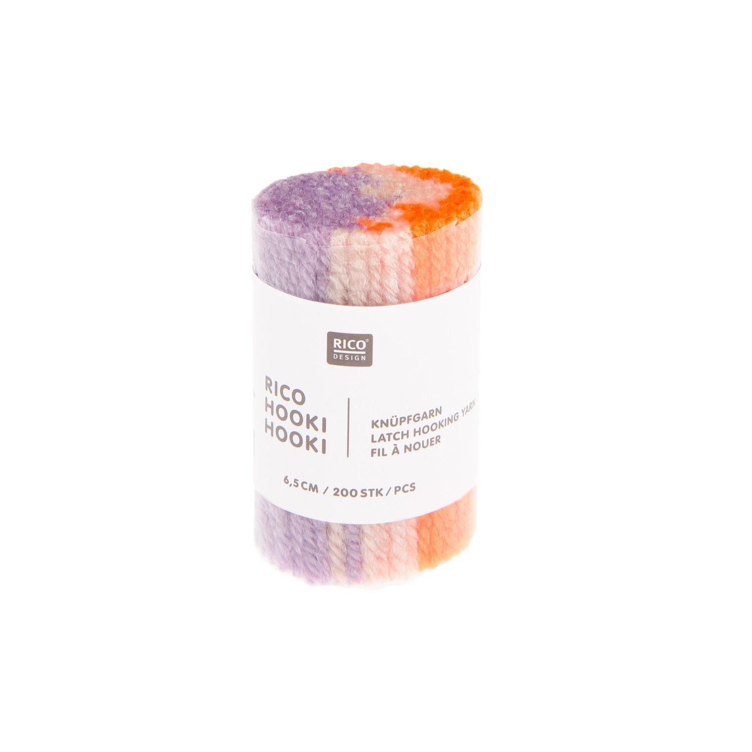 Rico Hooki Hooki - Latch Hooking Yarn - 6.5cm (Marbled)