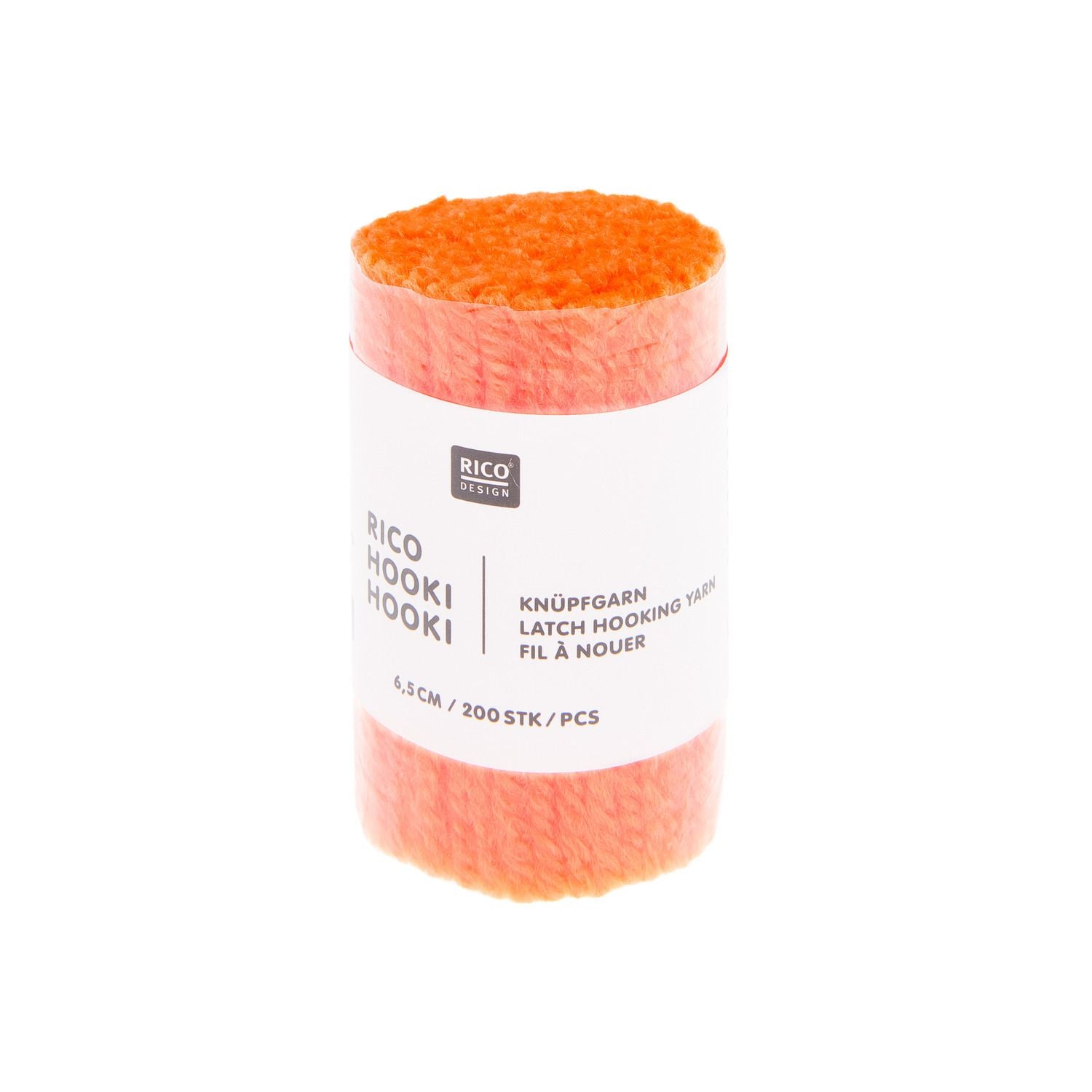 Rico Hooki Hooki - Latch Hooking Yarn - 6.5cm (Solid shades)