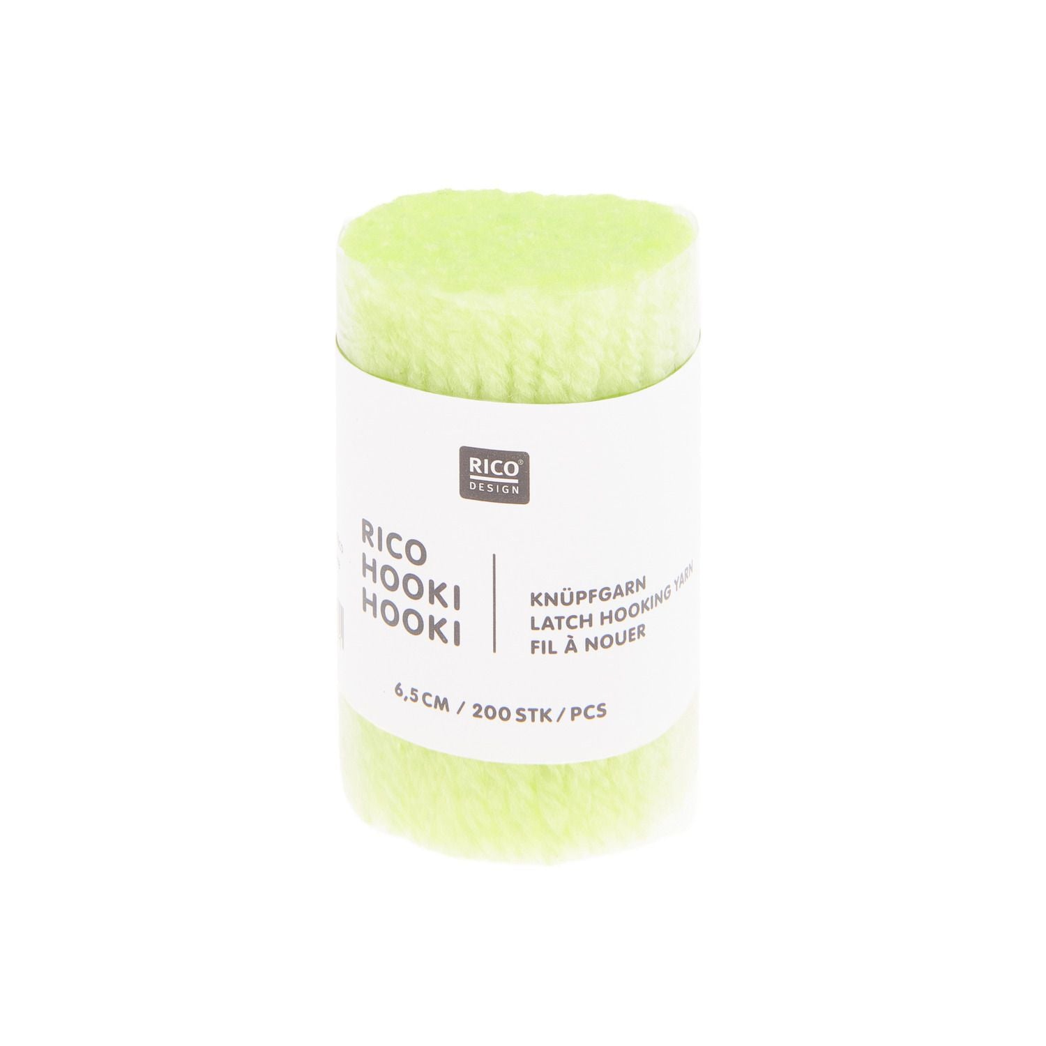 Rico Hooki Hooki - Latch Hooking Yarn - 6.5cm (Solid shades)