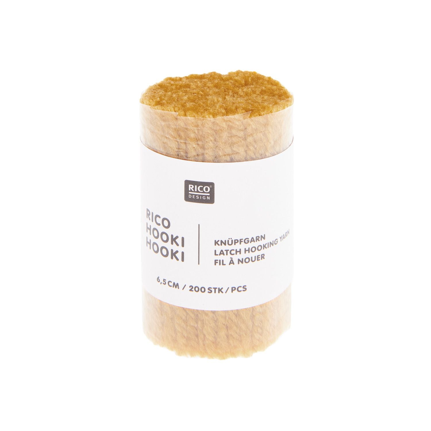 Rico Hooki Hooki - Latch Hooking Yarn - 6.5cm (Solid shades)