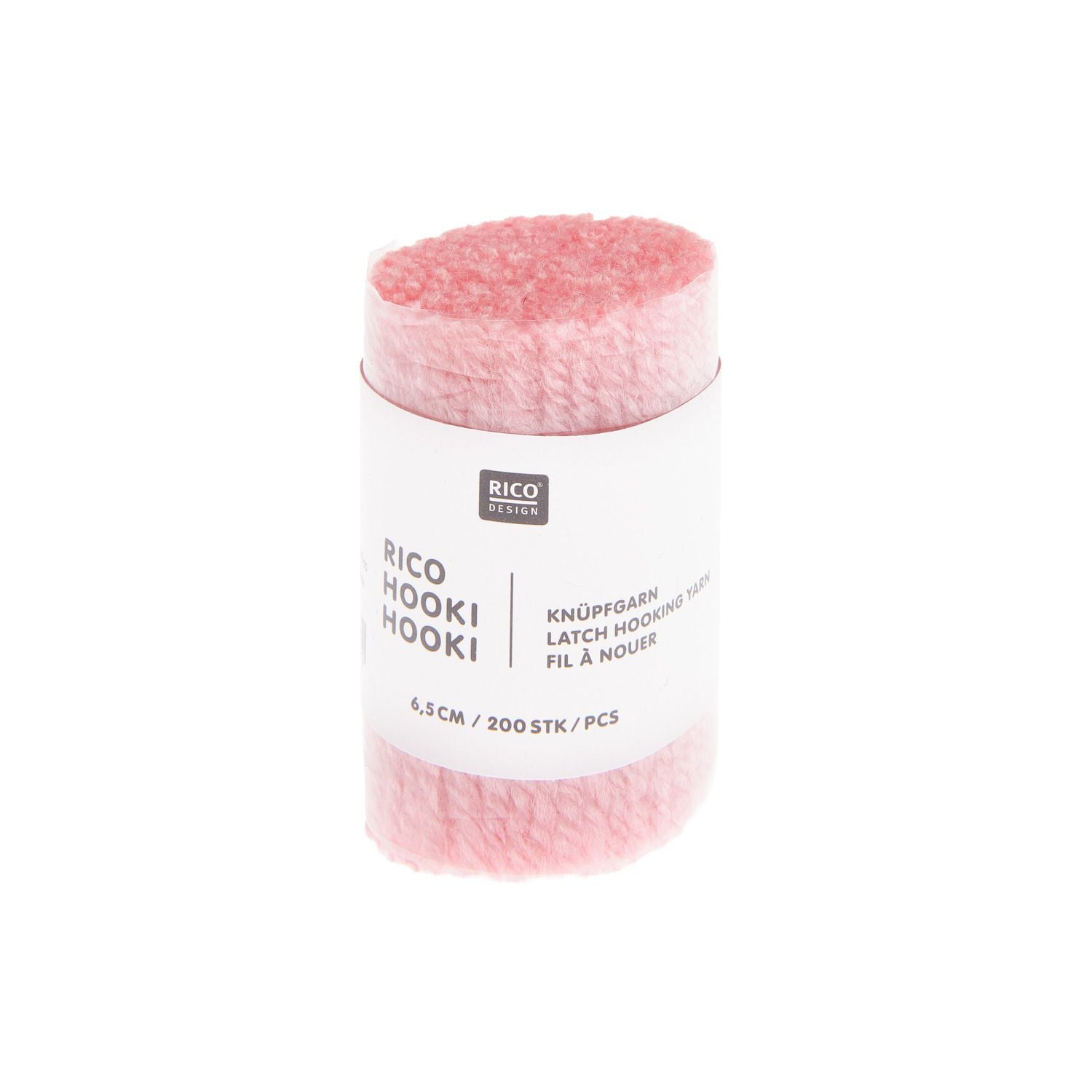 Rico Hooki Hooki - Latch Hooking Yarn - 6.5cm (Solid shades)