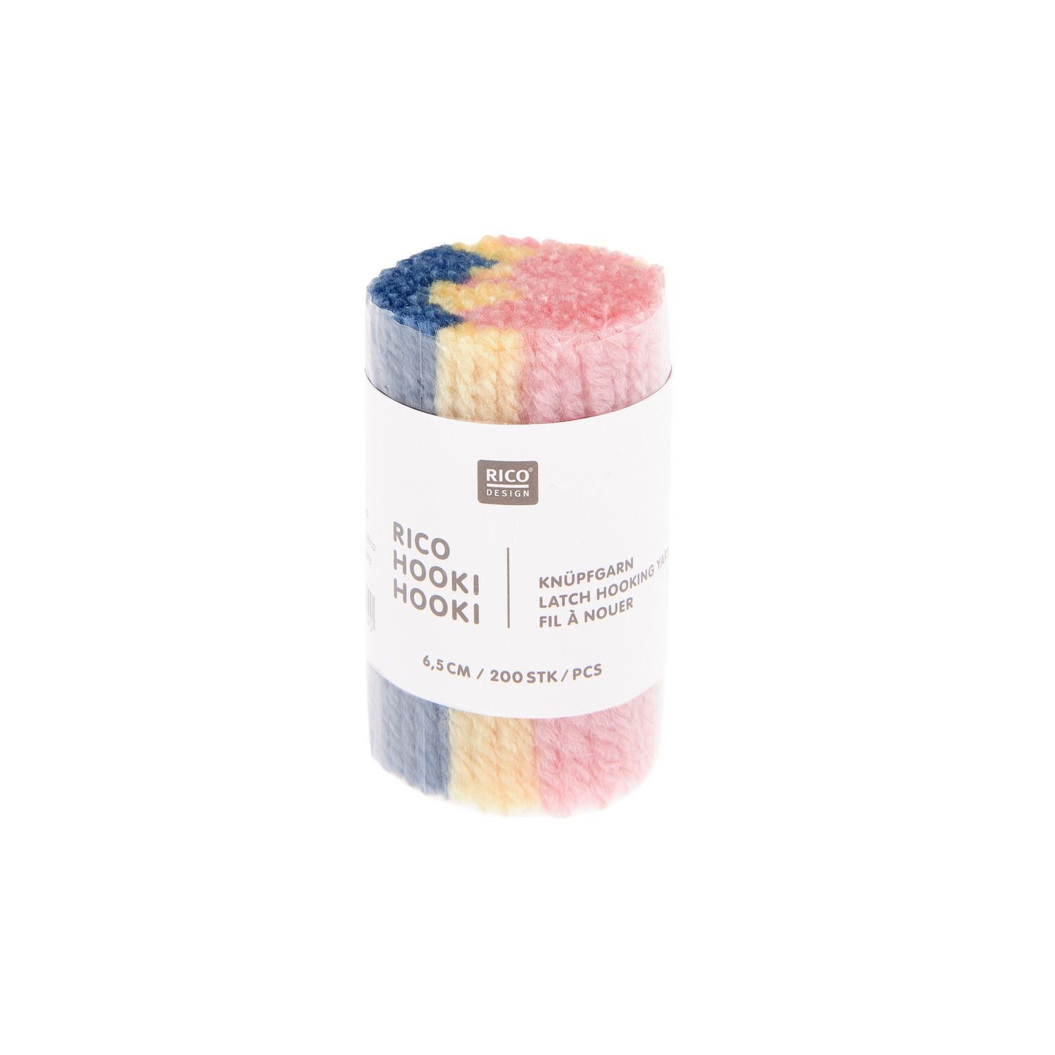 Rico Hooki Hooki - Latch Hooking Yarn - 6.5cm (Marbled)