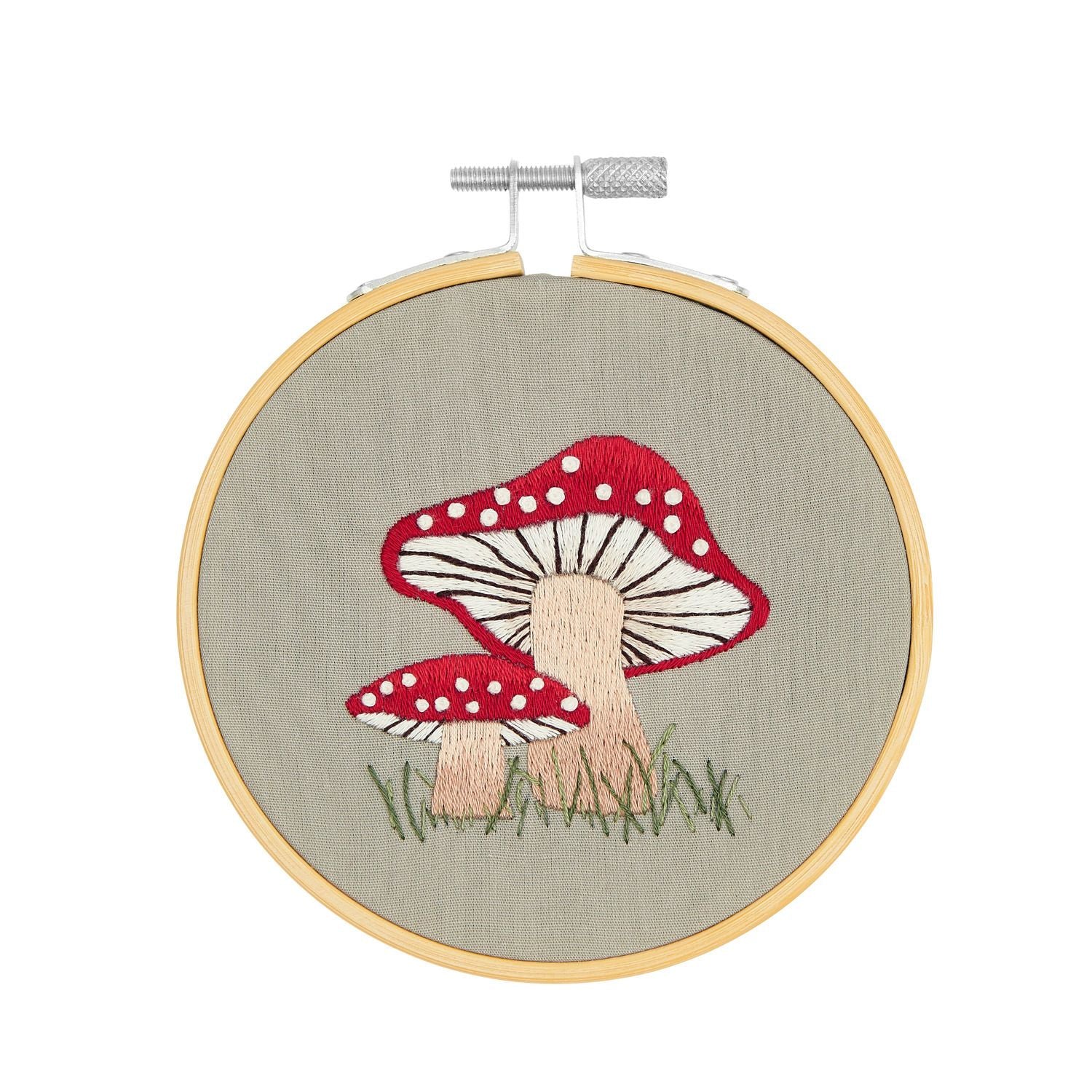 Rico Mini Embroidery Kit - Shroom