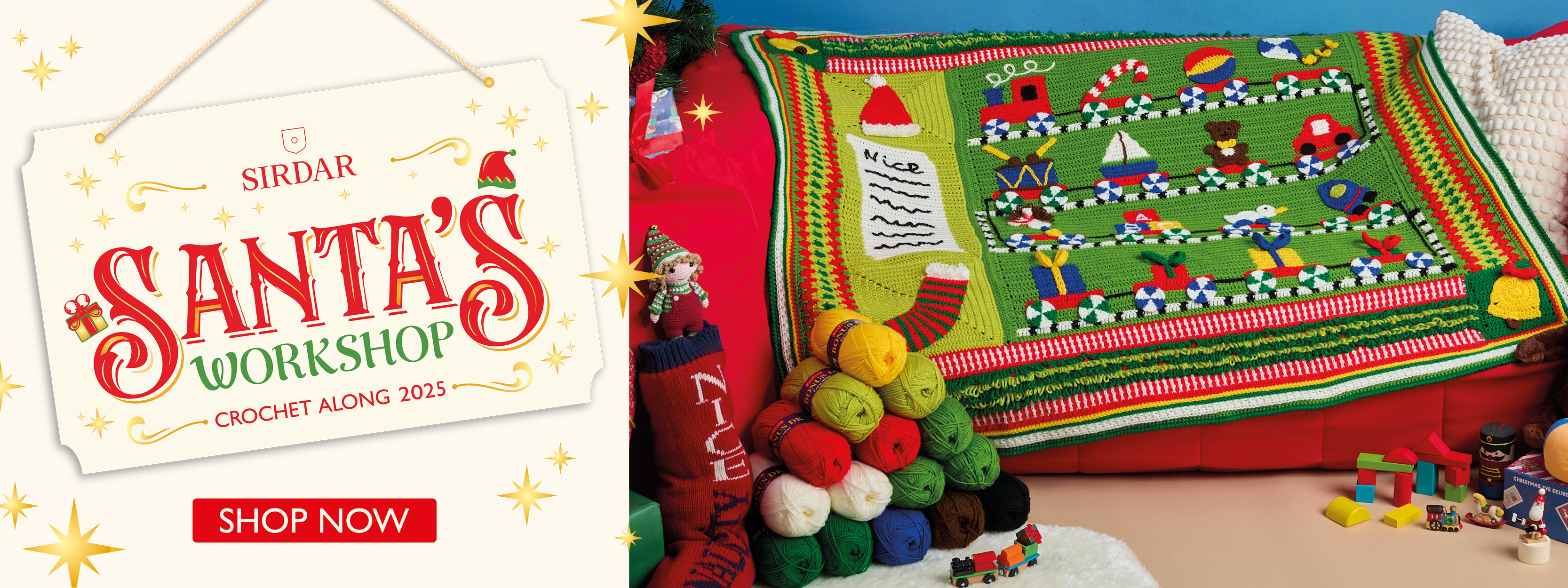 Sirdar Christmas CAL 2025 - Santa's Workshop