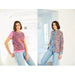 Stylecraft Pattern 10055 Tank Top &amp; Cardigan in Batik Elements DK