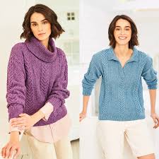 Stylecraft Pattern 10058 Jumpers in Recreate DK