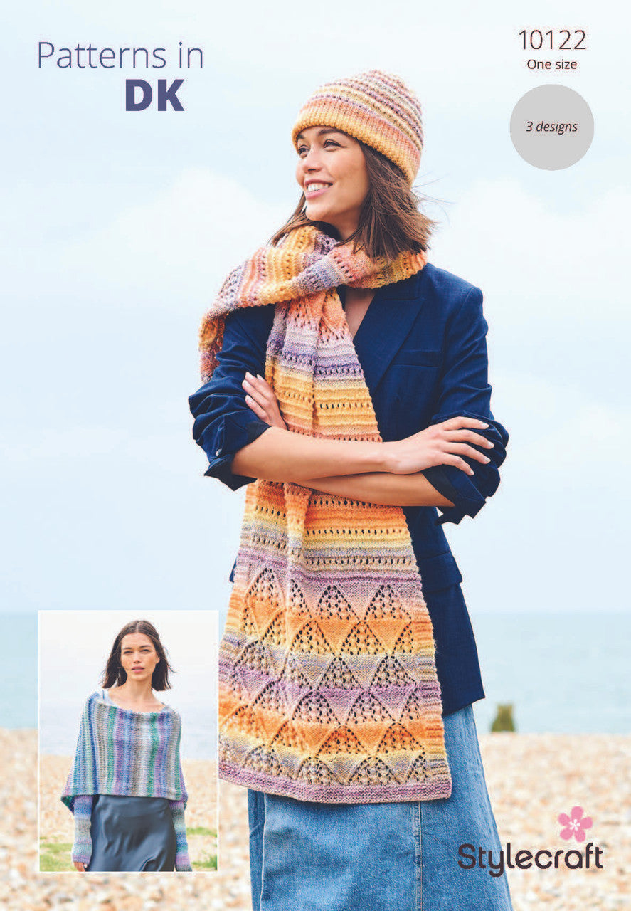 Stylecraft Pattern 10122 Accessories in Chromatic DK