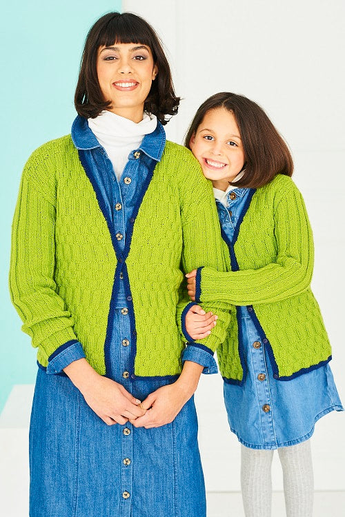 Stylecraft Pattern 9764 Ladies & Girls Cardigans in DK