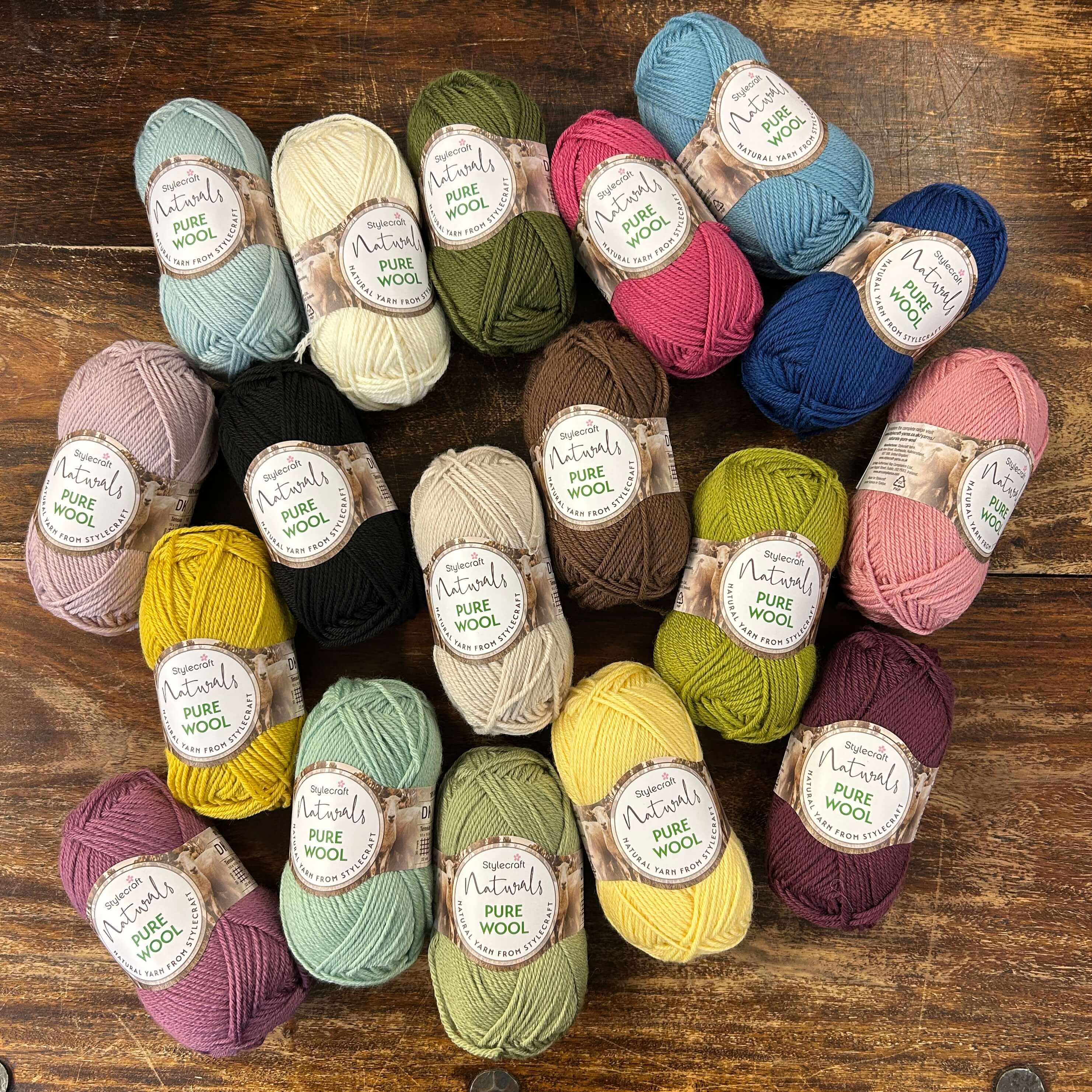 Stylecraft Naturals Pure Wool DK